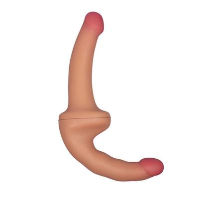 Dương vật giả 2 đầu mềm mịn Lovetoy siêu thực không rung 