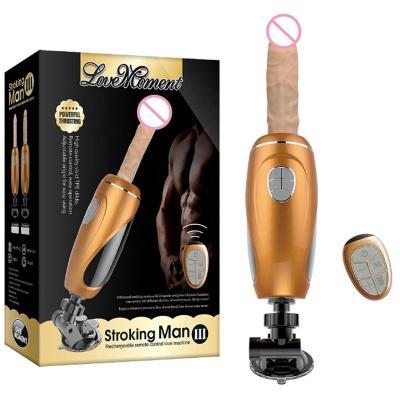 Máy rung thụt tự động nữ điều khiển từ xa Strocking Man III cao cấp 