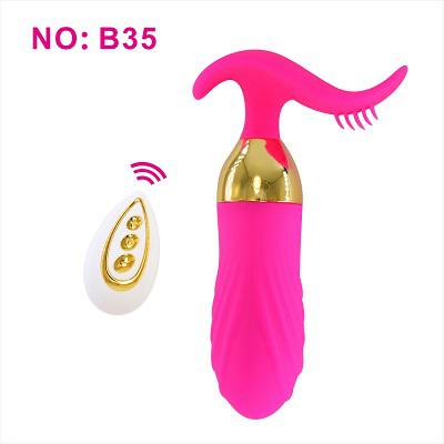 Trứng rung tình yêu LUMINOS lưỡi liếm massage điểm G sạc USB không dây 