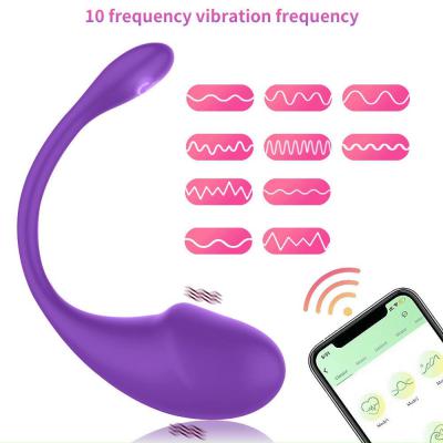 Trứng rung không dây Bluetooth 10 chế độ mát xa điểm G nữ cao cấp 