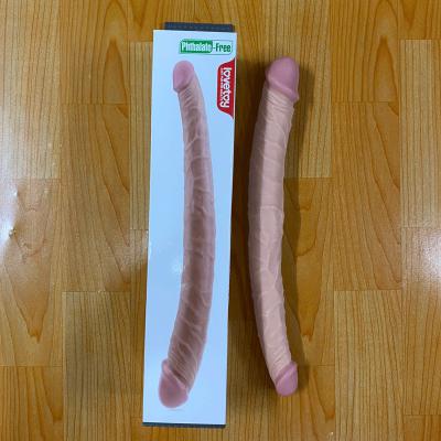 Dương vật giả 2 đầu Lovetoy silicon mềm mịn không rung giá tốt 