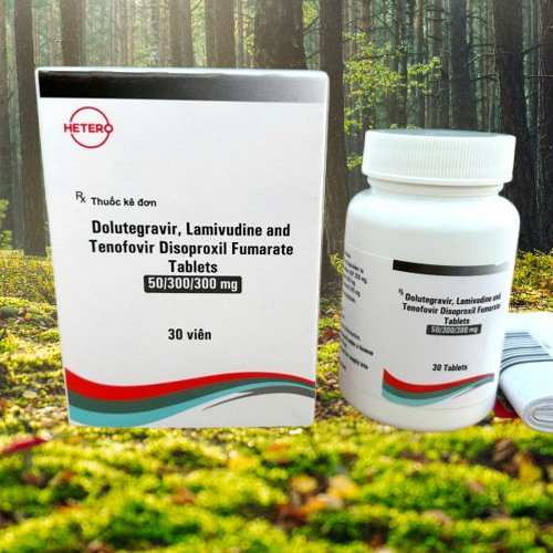 Hetero TLD 50/300/300mg – Thuốc ARV Dolutegravir, Lamivudine & Tenofovir
