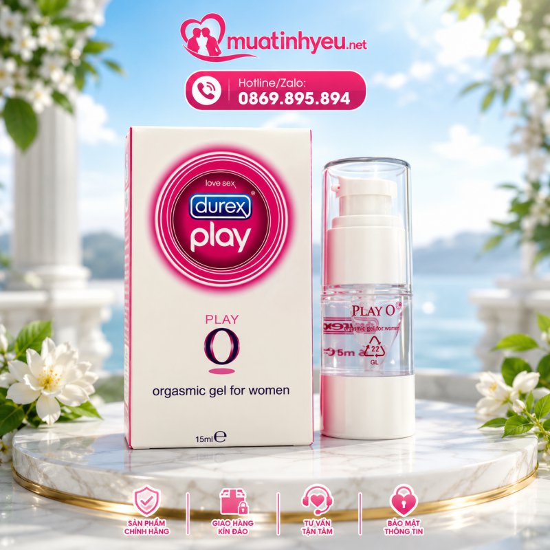 GEL KÍCH THÍCH NỮ DUREX PLAY - ORGASMIC GEL FOR WOMEN