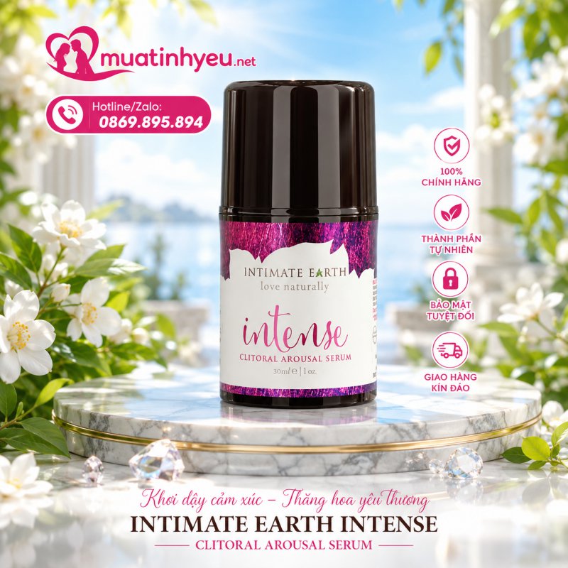 SERUM KÍCH THÍCH NỮ INTIMATE EARTH INTENSE CAO CẤP